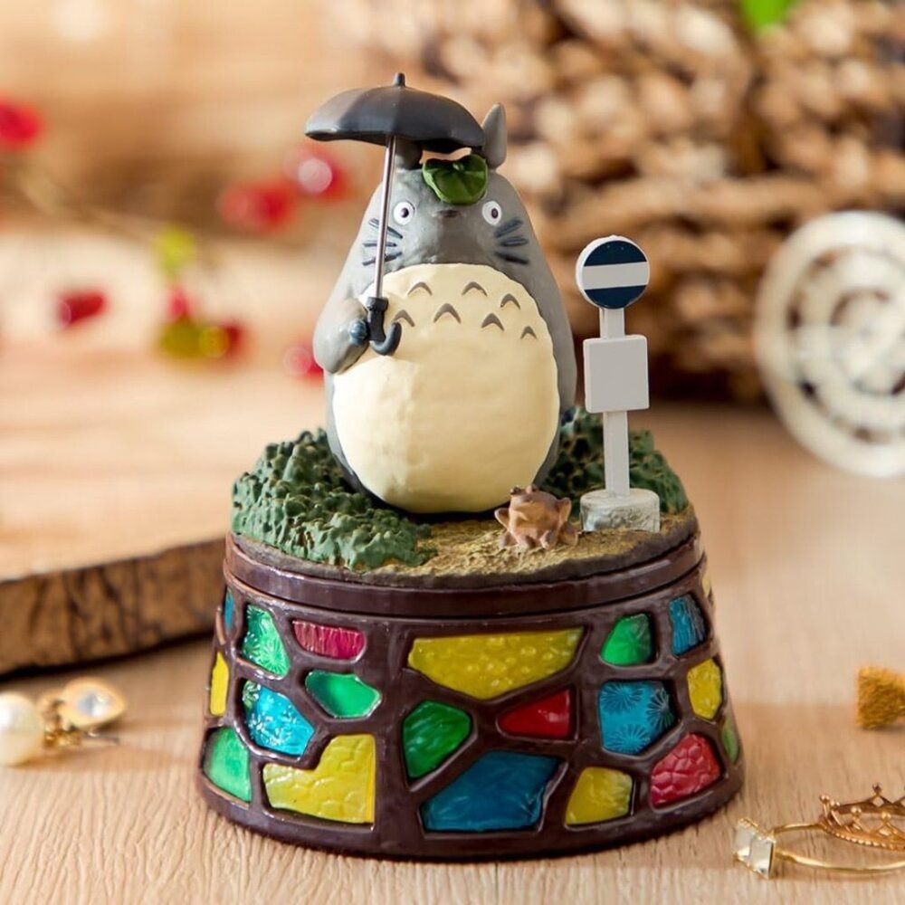 NWOT - Benelic - My Neighbor Totoro - Totoro and The Bus Stop Accessory Box